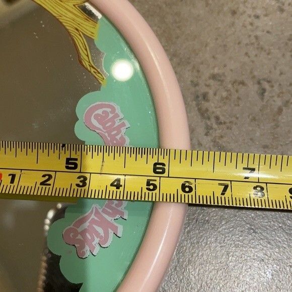 Cabbage Patch Kids Vintage 1985 Look At Me Stand Up Pink Vanity Mirror - Picture 15 of 15